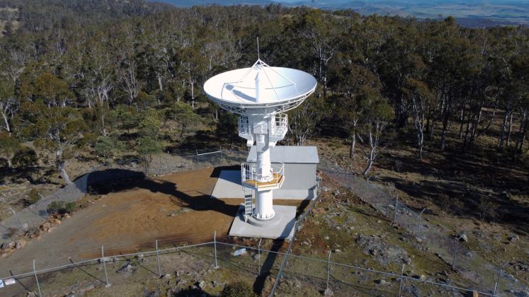 Thumbnail for New University space antenna lifts the lid on space communication