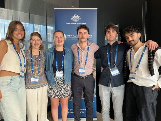 Thumbnail for Students celebrate New Colombo Plan scholarships
