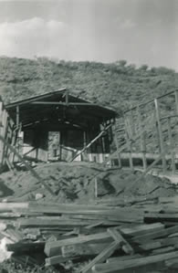 ollive pink's hut reconstruction