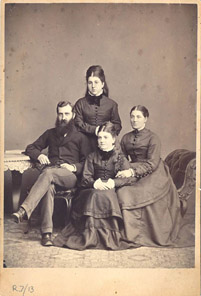 James Backhouse Walker with his sisters 