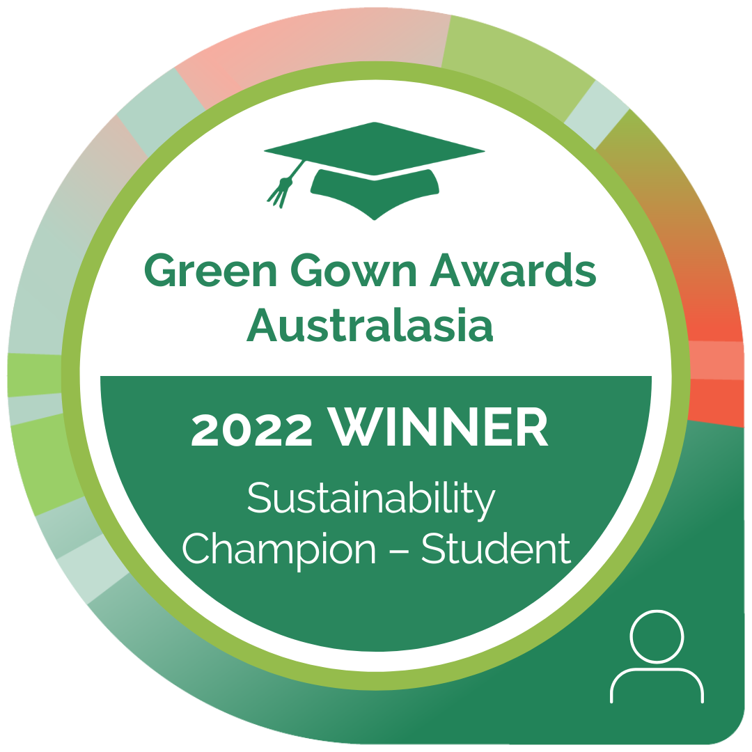 Green Gown Sustainability Champion - Student 2022 Award