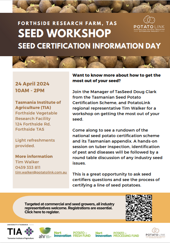 Seed certification workshop
