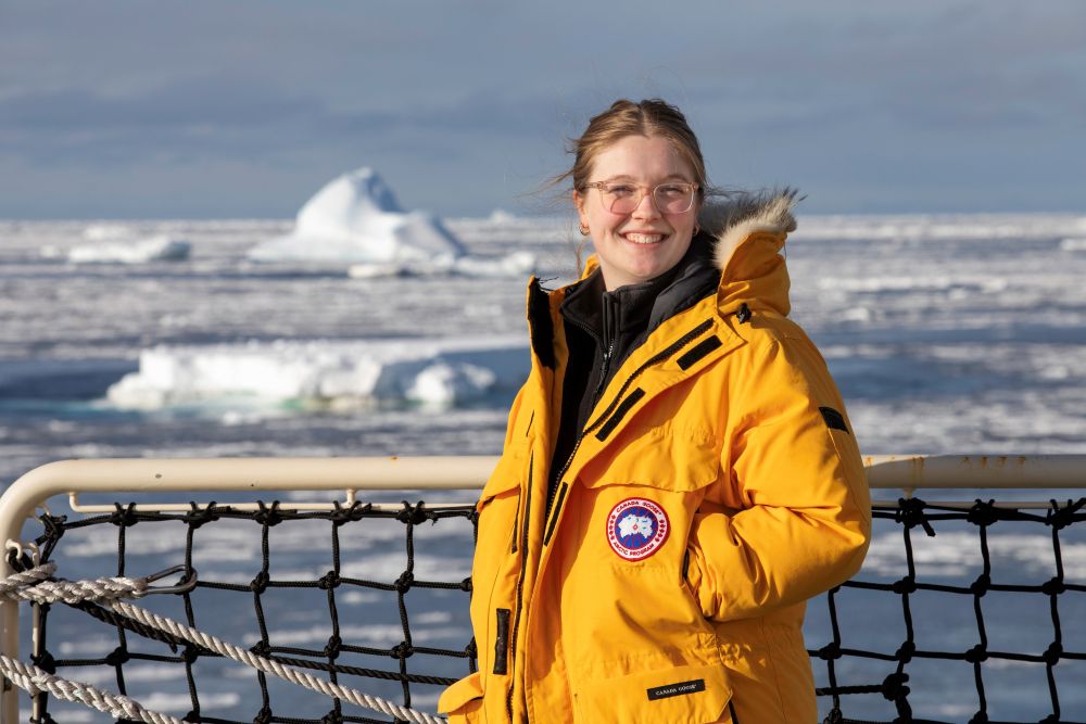 Neve Clippingdale, Marine and Antarctic Science, Research, Antarctica