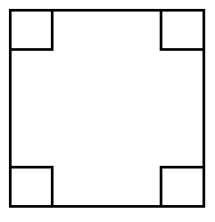 square with right angles