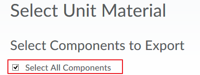 Select all components