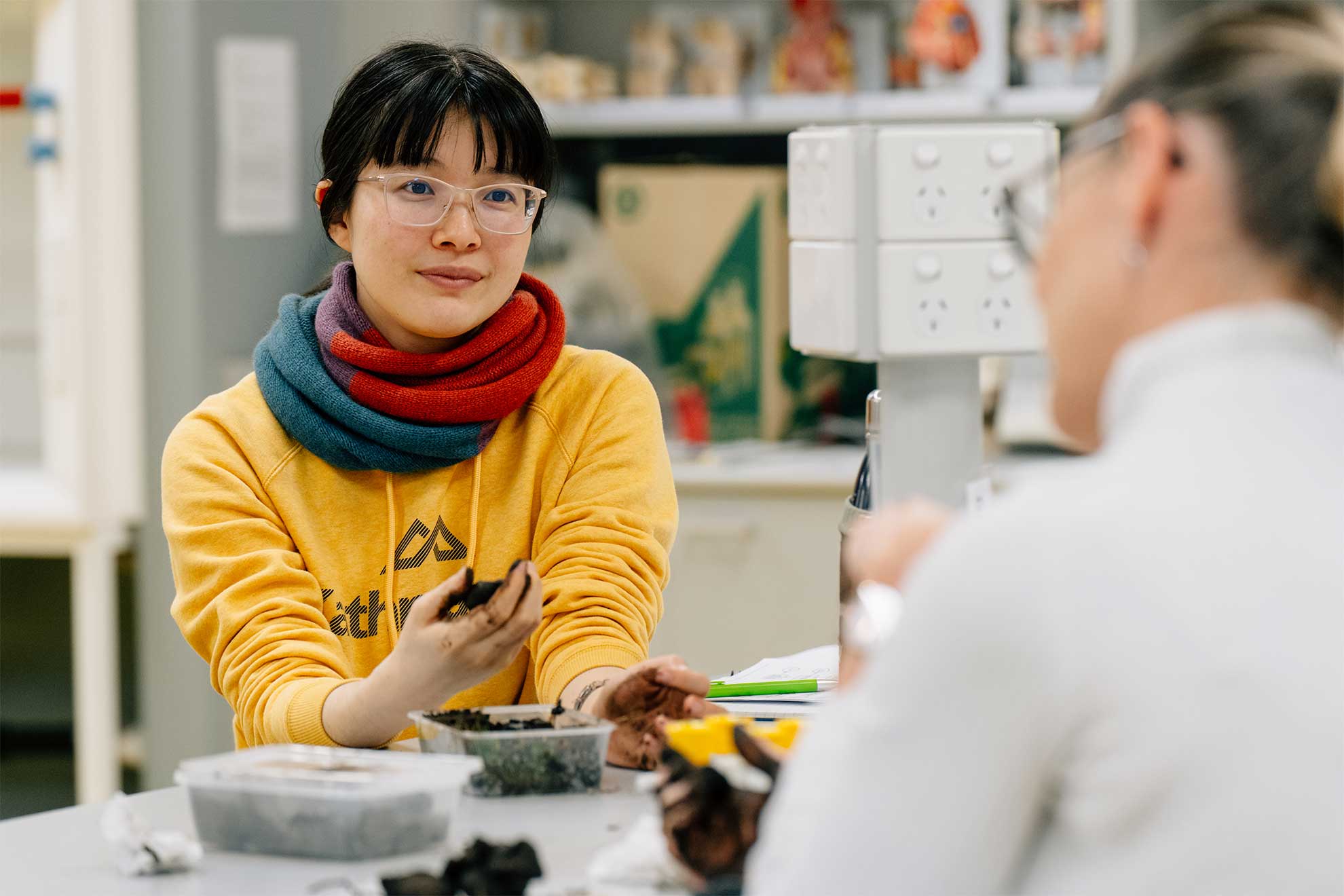 Postgraduate student Haruhi Wabiko moved from Japan to study her Bachelor of Marine Science with Honours at the University of Tasmania and is now studying her Graduate Diploma of Environmental Health here as well.
