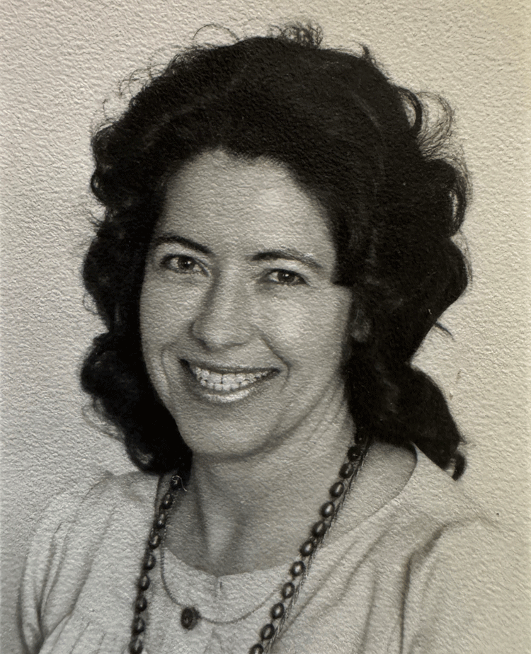 Alumna and prize donor Anne McMahon