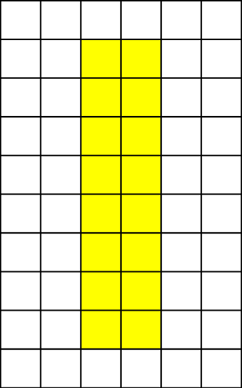 16 square units 8x2