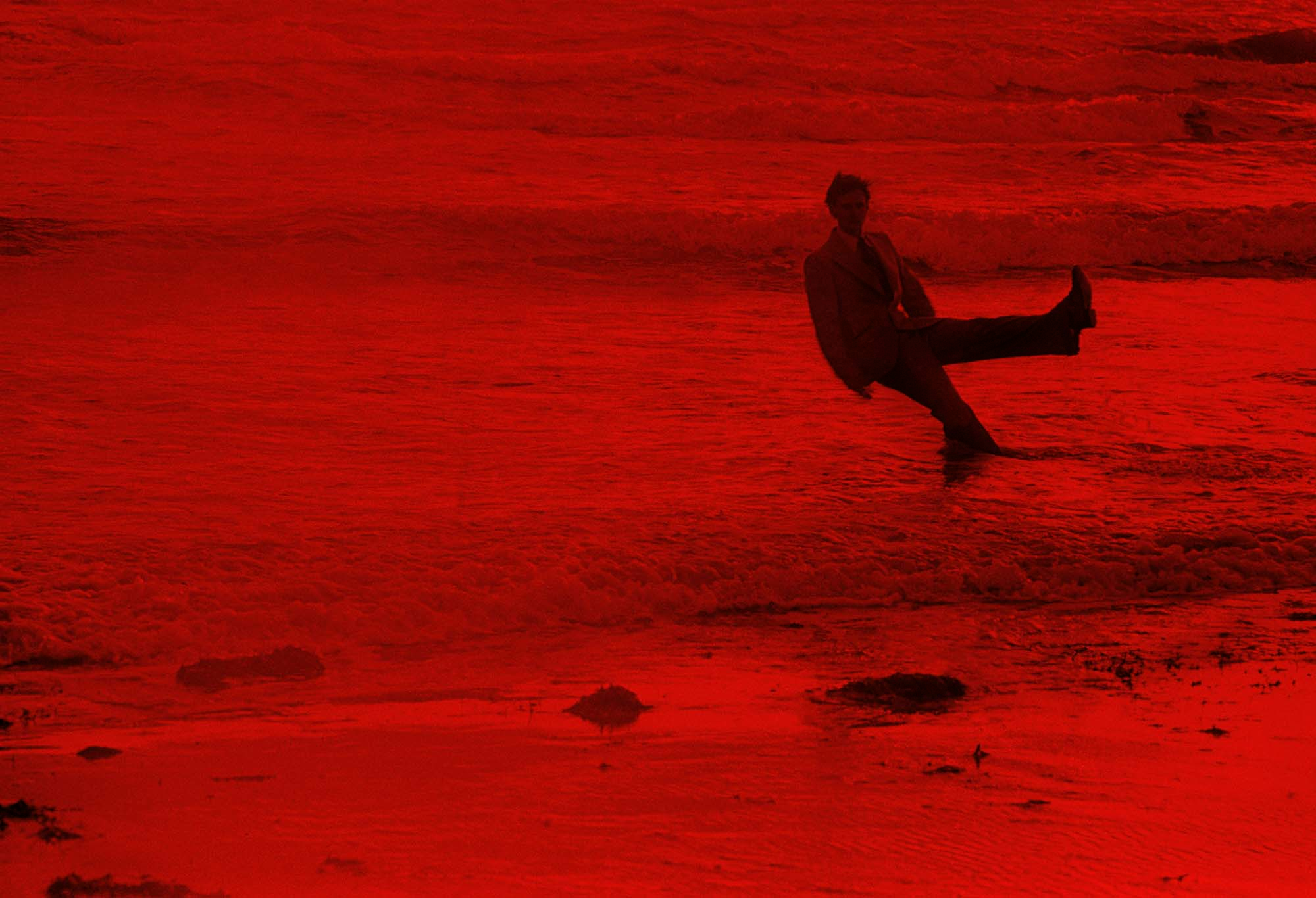 Derek Kreckler, Wet Dream (red), 1978. colour video, digitised from 35mm transparencies, looped. Courtesy of the artist.