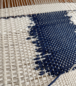 detail of art work by Sharon O'Donnell titled Every Thread Counts 