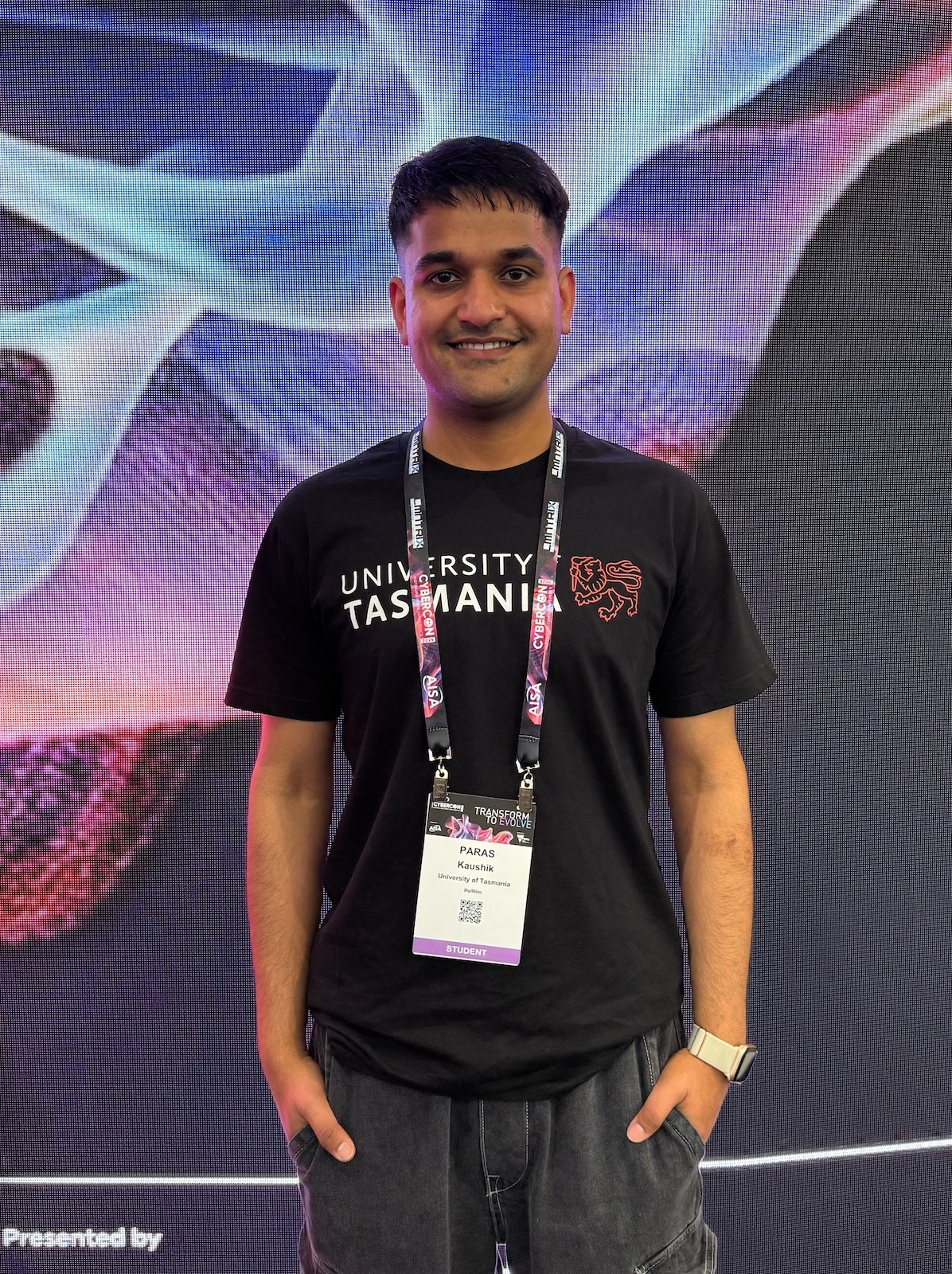 Student Paras Kaushik