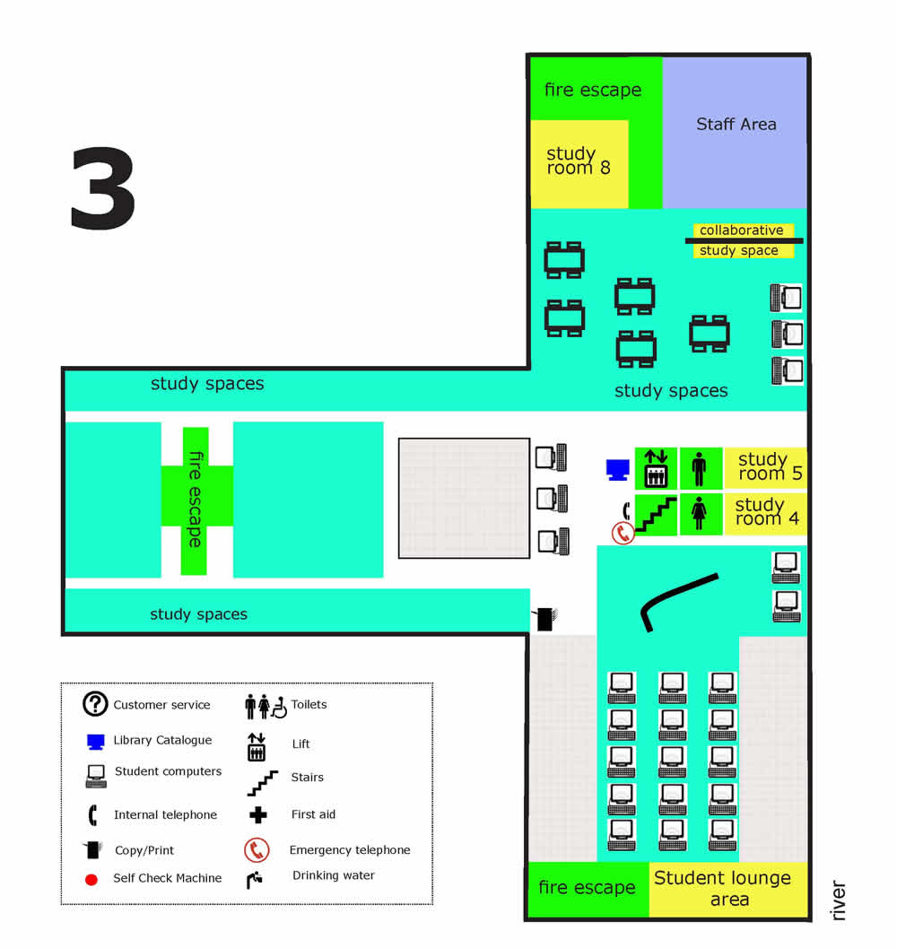 Level 3 - Morris Miller Library
