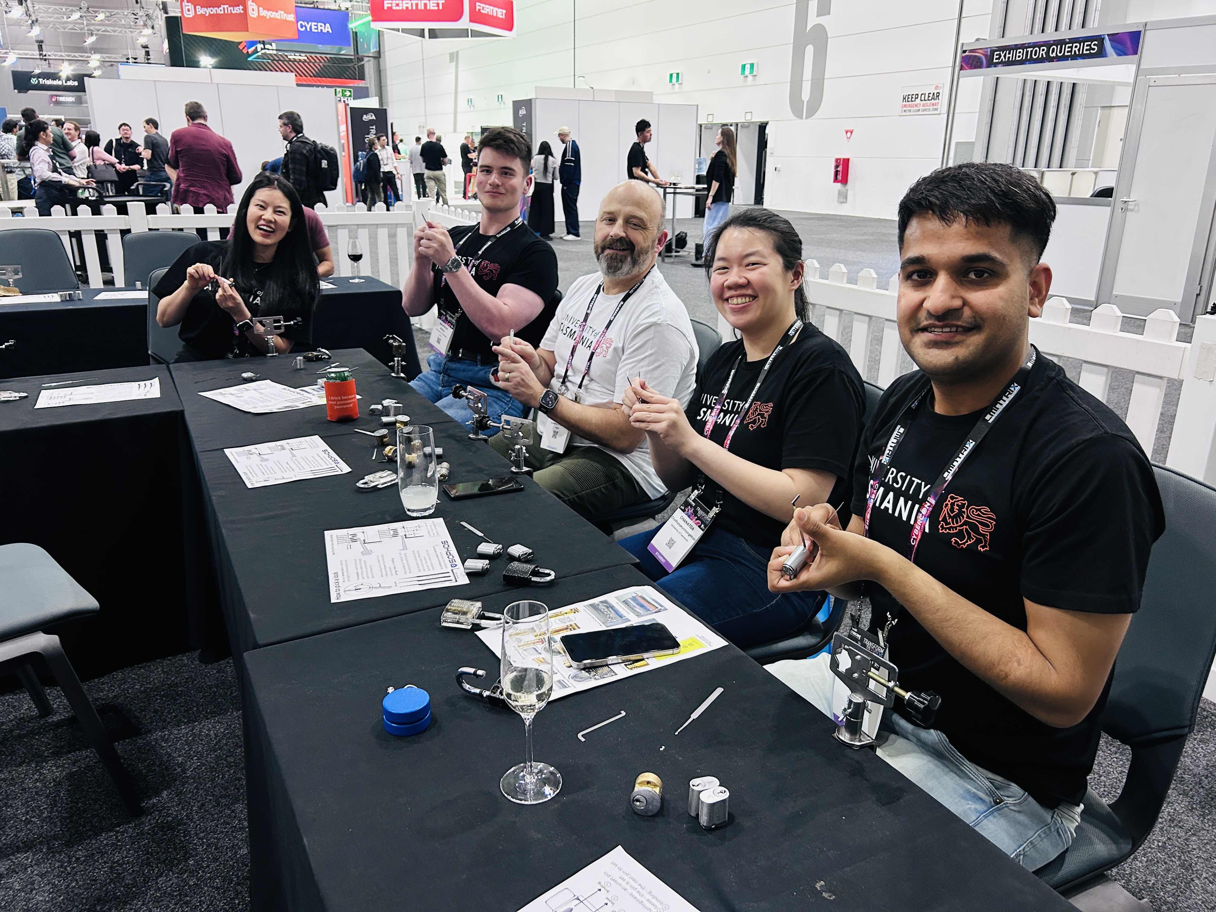 Bronson Billing at Cybercon event