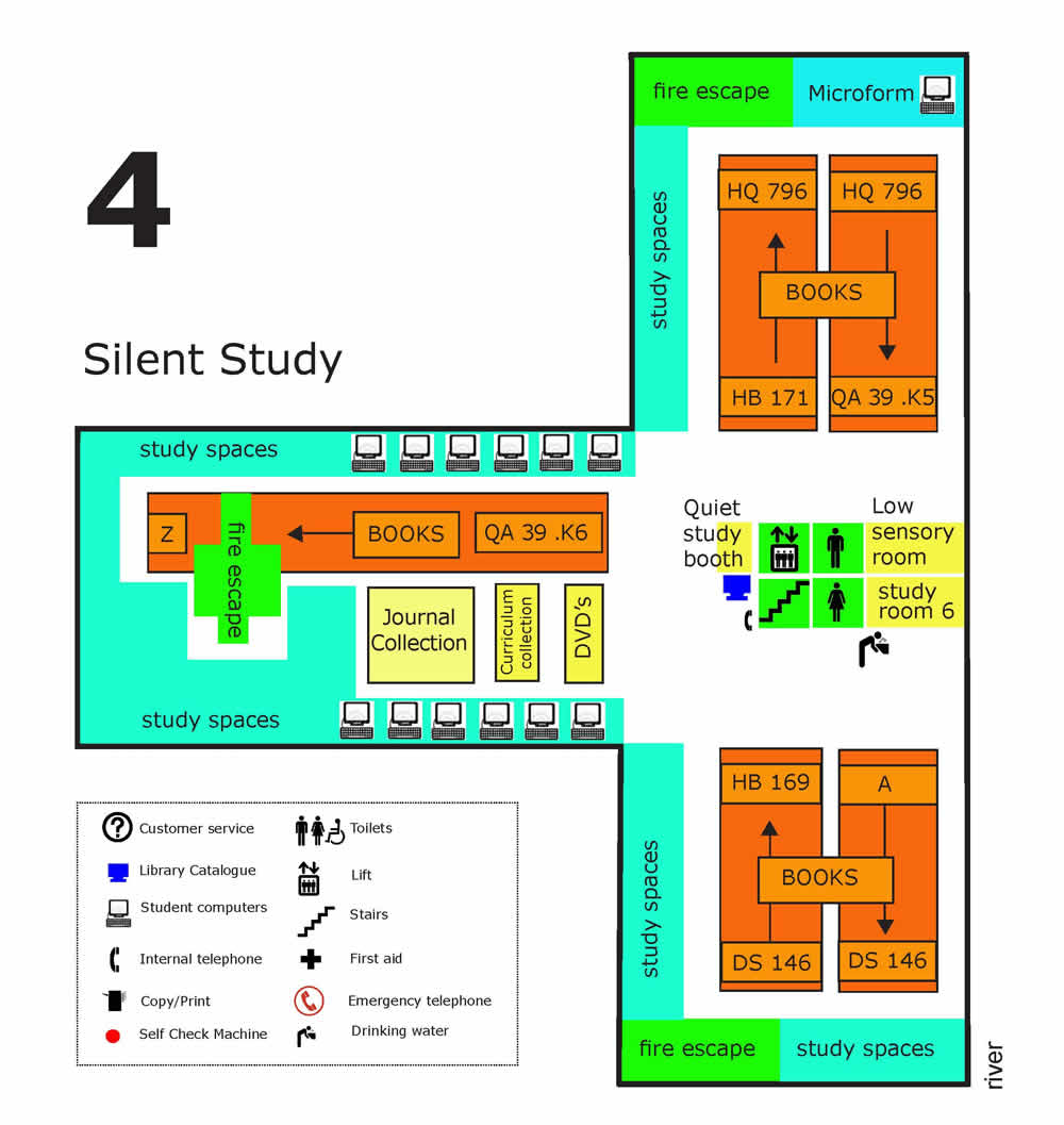 Level 4 - Morris Miller Library