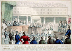 Illustration of the Trial of Irish Patriots in Clonmel