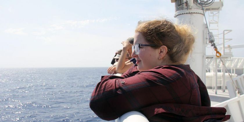 Thumbnail for Science undergrads get an amazing seafaring experience