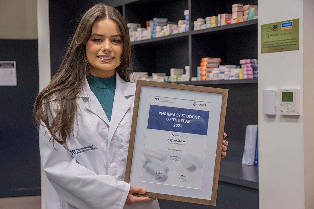 Thumbnail for Pharmacy student takes out top national award