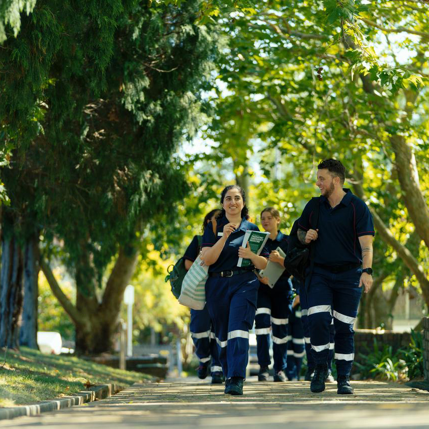 Sydney campus, paramedicine students