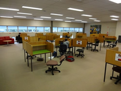 Silent Study area of the Launceston Library