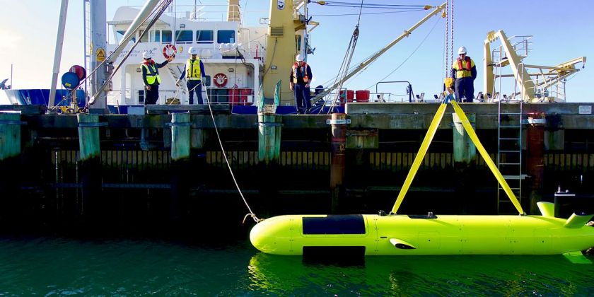 Thumbnail for World-class AUV launched