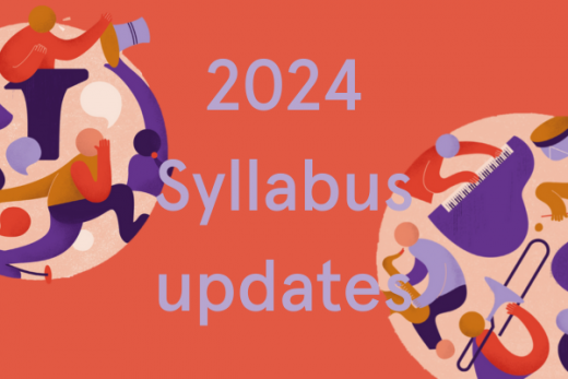 Graphics of covers of the syllabuses
