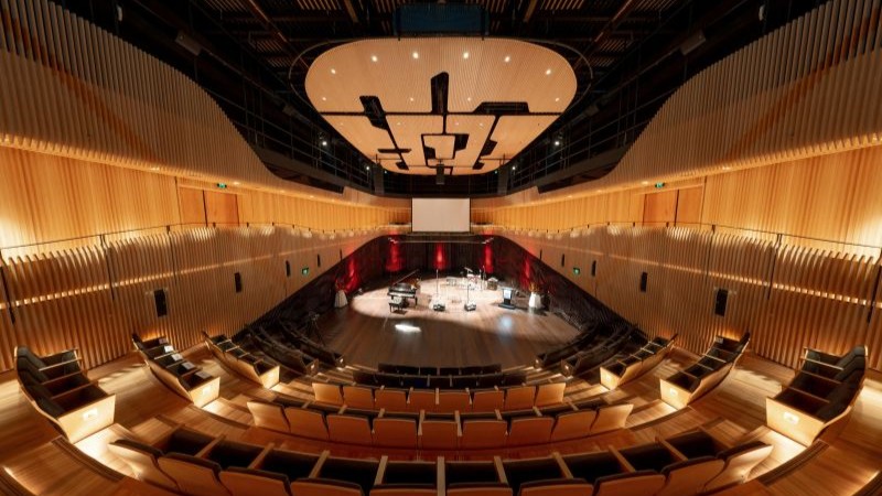 The Hedberg Bach concert banner