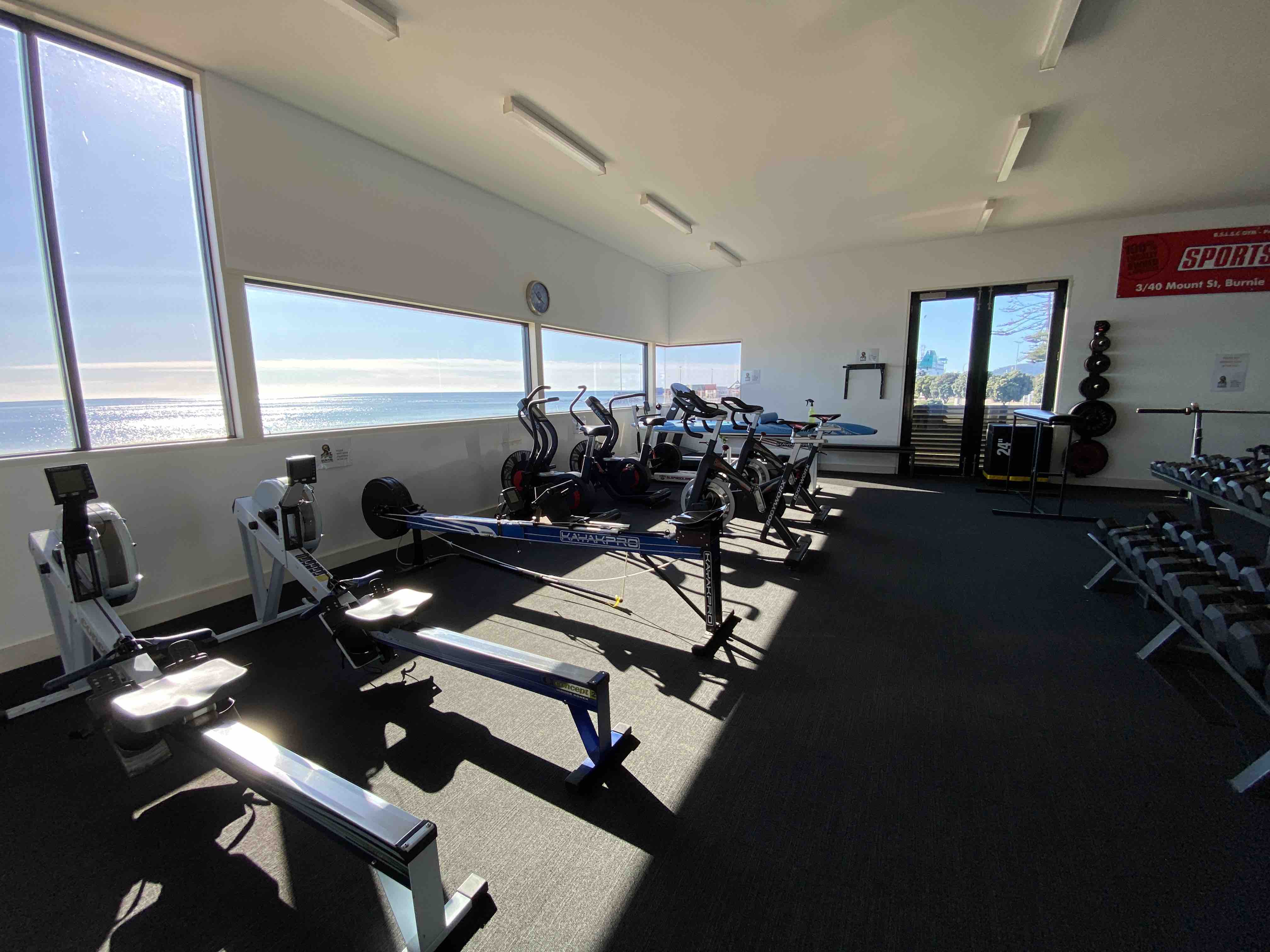 A photo of the Unigym facilities in Burnie