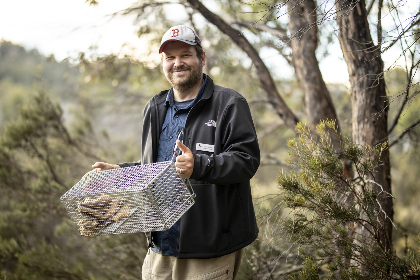 Dr David Hamilton has been recognised as one of Australia’s top emerging academic communicators after being named as one of ABC’s Top 5 researchers for 2024 in the Science category. (Picture: Eddie Safarik)