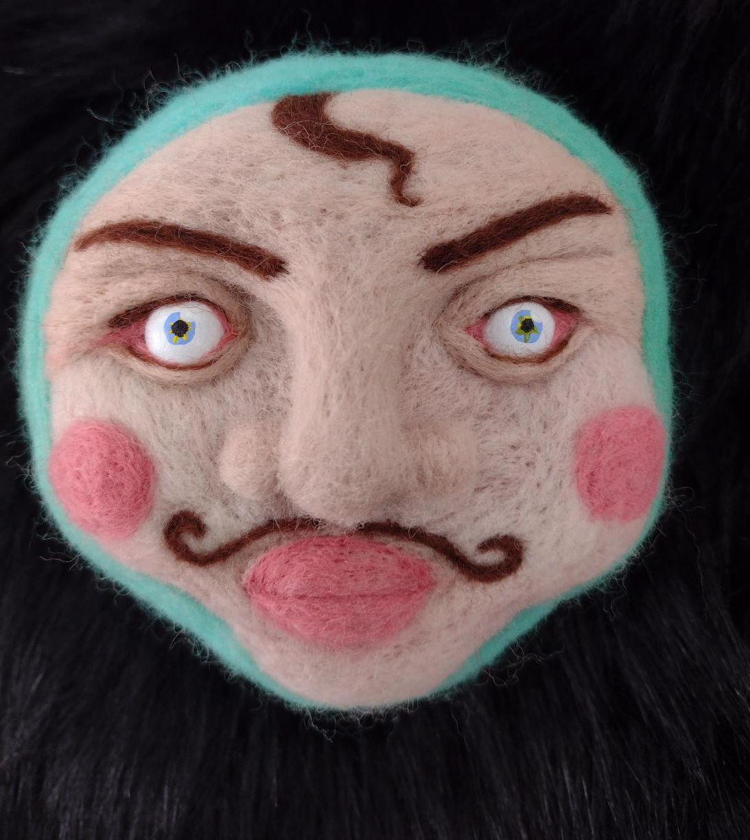 Fran Bow puppet head
