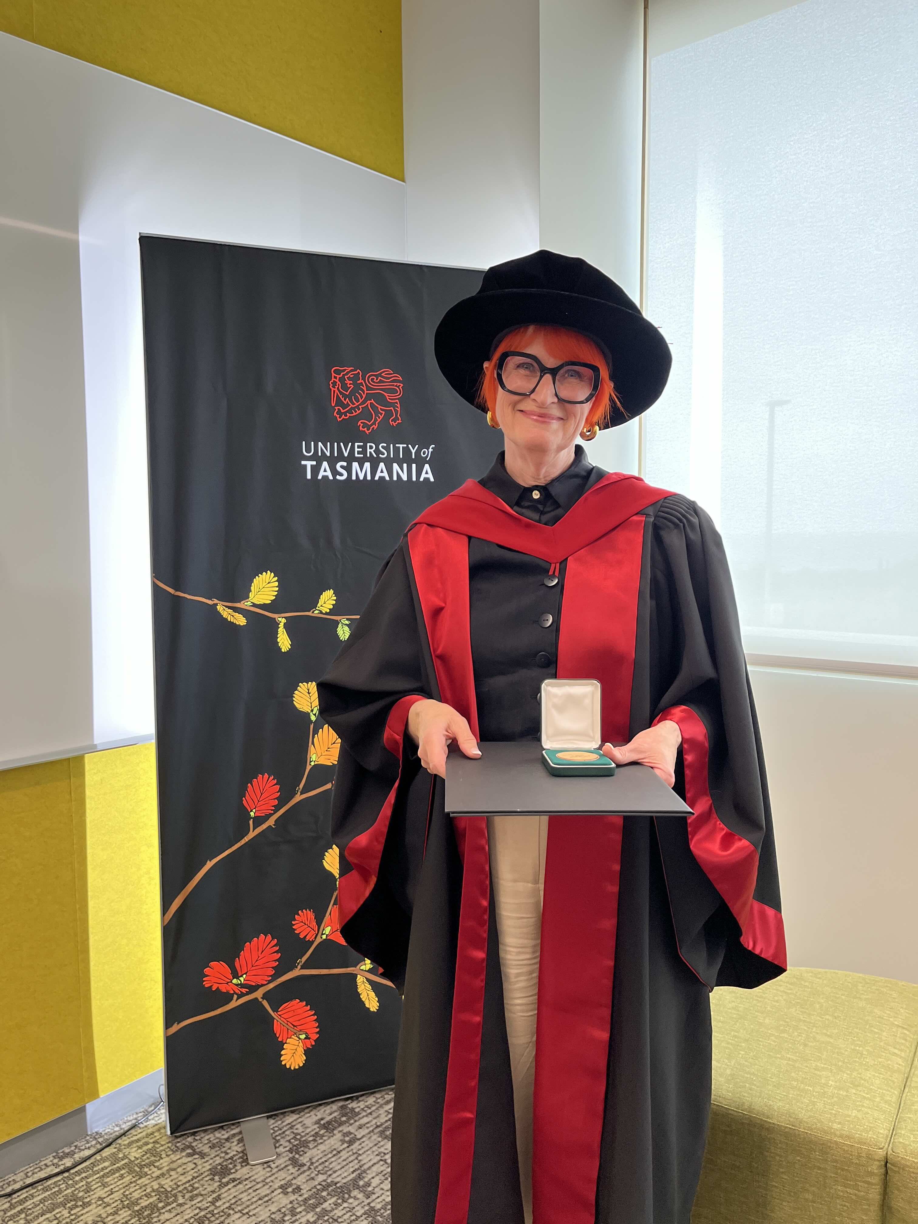 An image of Professor Sonya Stanford during the 2025 Vice-Chancellor Awards