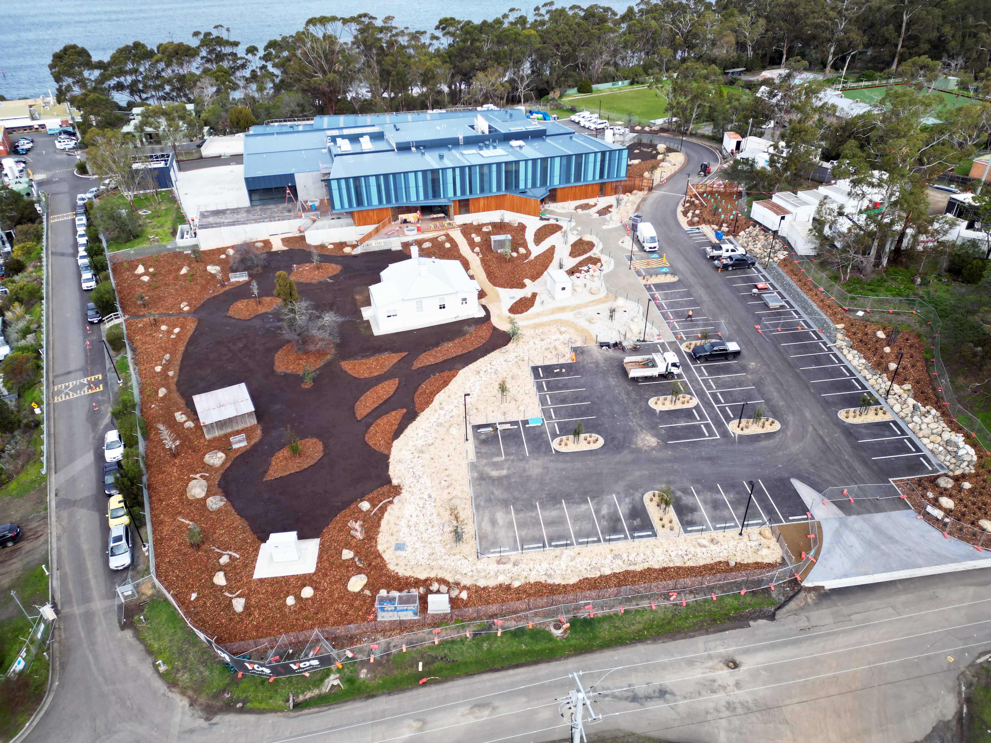 An image of the IMAS Taroona site by Richard Verrall
