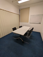 Discussion room one at the Clinical Library