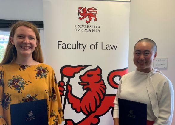 Thumbnail for Law graduates tackle war crimes with scholarship