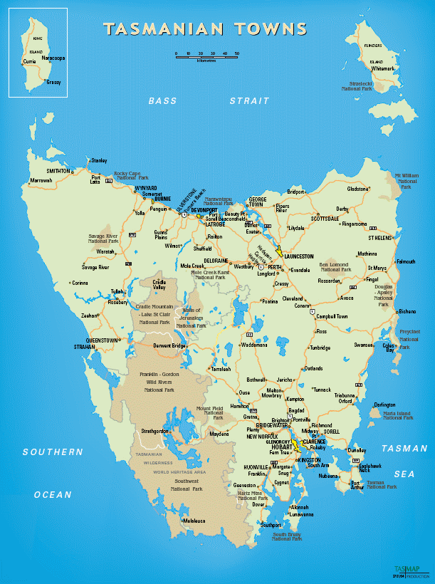 Tasmanian Maps