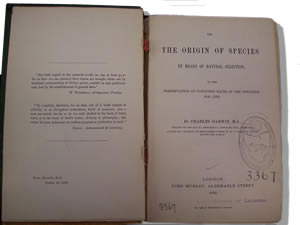 origin of species first edition title page