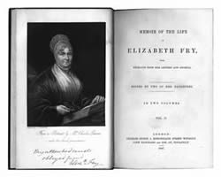 Memoir of the life of Elizabeth Fry