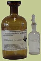 Nitric acid bottles
